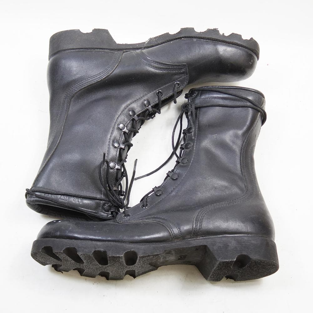 29cm　ヴィンテージ　レースアップブーツ　ミリタリー　編み上げ　P4327