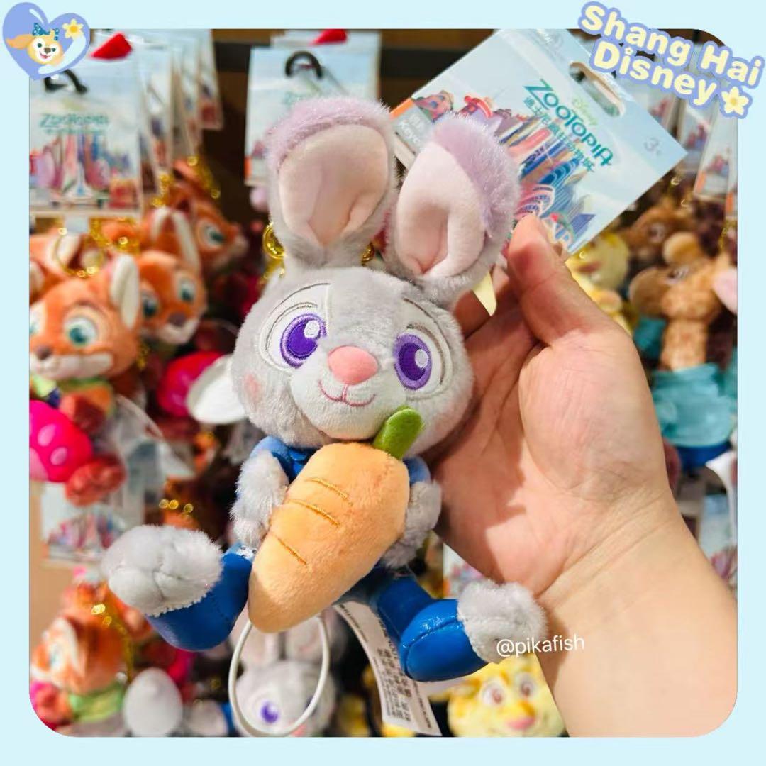 ☆正規品】ジュディ ズートピア 可愛い ぬいぐるみキーチェーン 上海