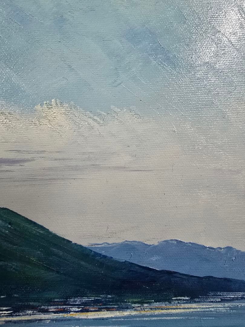 (ART)辻京子真筆(桜島)6号