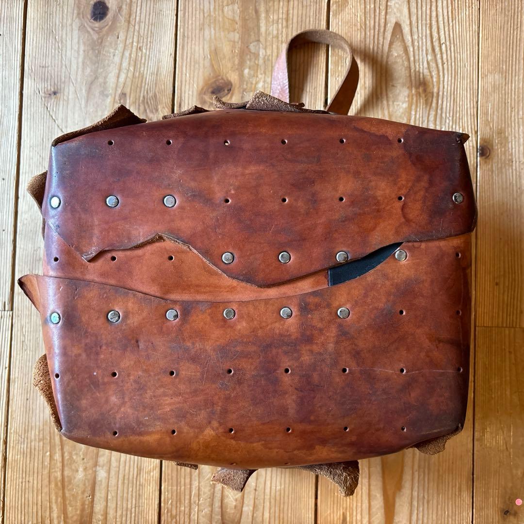 曽田耕　パッチワークバッグ