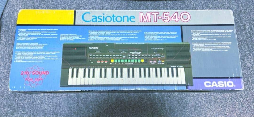 Casio MT-540☆珍品シンセ☆環境音BGM機能付き☆美品箱付き☆ - メルカリ