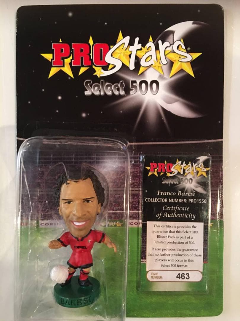 コリンシアン・セレクト500【フランコ・バレージ＊ACミラン/アウェイ】×３体