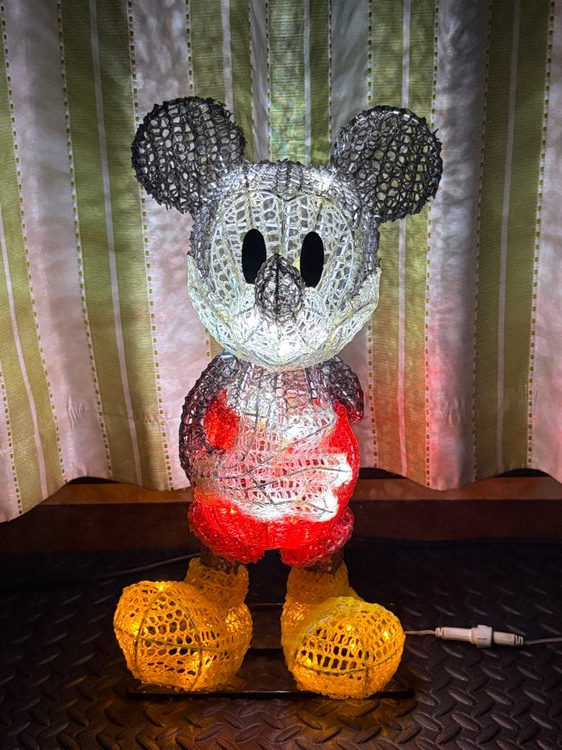 ミッキーマウス イルミネーション タカショー クリスマス