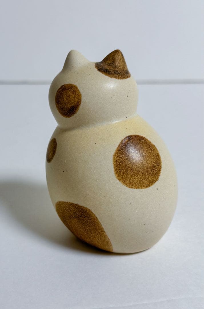 リサラーソン Lisa Larson mia ねこのぶち　ブラウン　片足ソックス