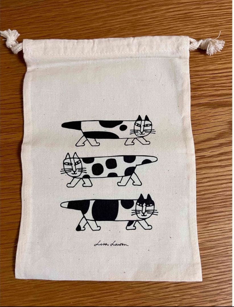 リサラーソン Lisa Larson mia ねこのぶち　ブラウン　片足ソックス