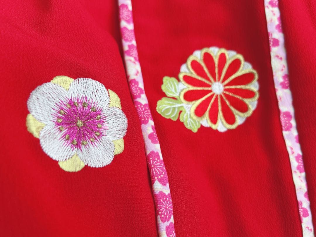 七五三 3歳着物 被布セット 化繊 式部浪漫