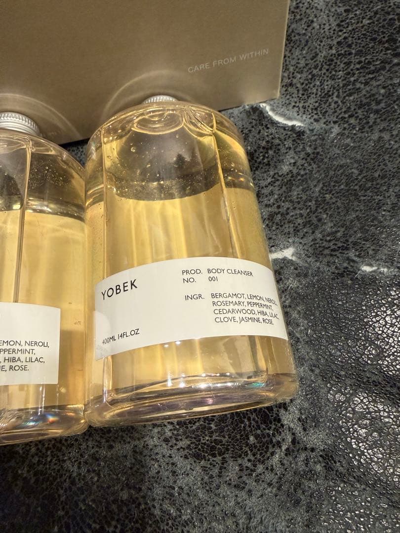 【新品】YOBEK ヨベク ボディークレンザー ハンドウォッシュ 2個セット