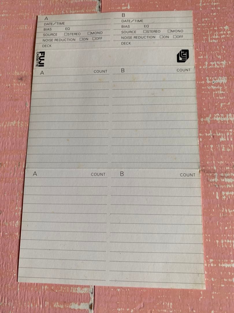 YMO 写真カセット インデックス14枚　ヴィンテージ