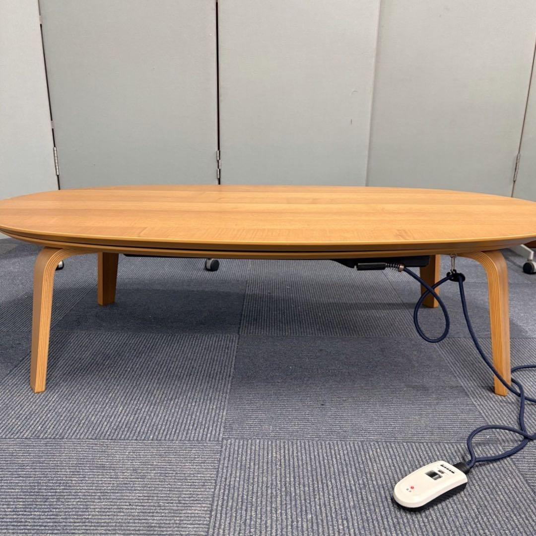 無印良品 楕円こたつ MJ-KDF1340B/N 関東圏～関西圏送料込み - メルカリ