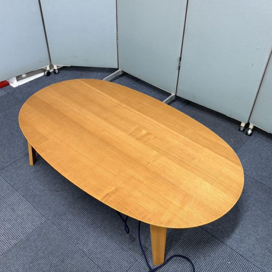 無印良品 楕円こたつ MJ-KDF1340B/N 関東圏～関西圏送料込み - メルカリ