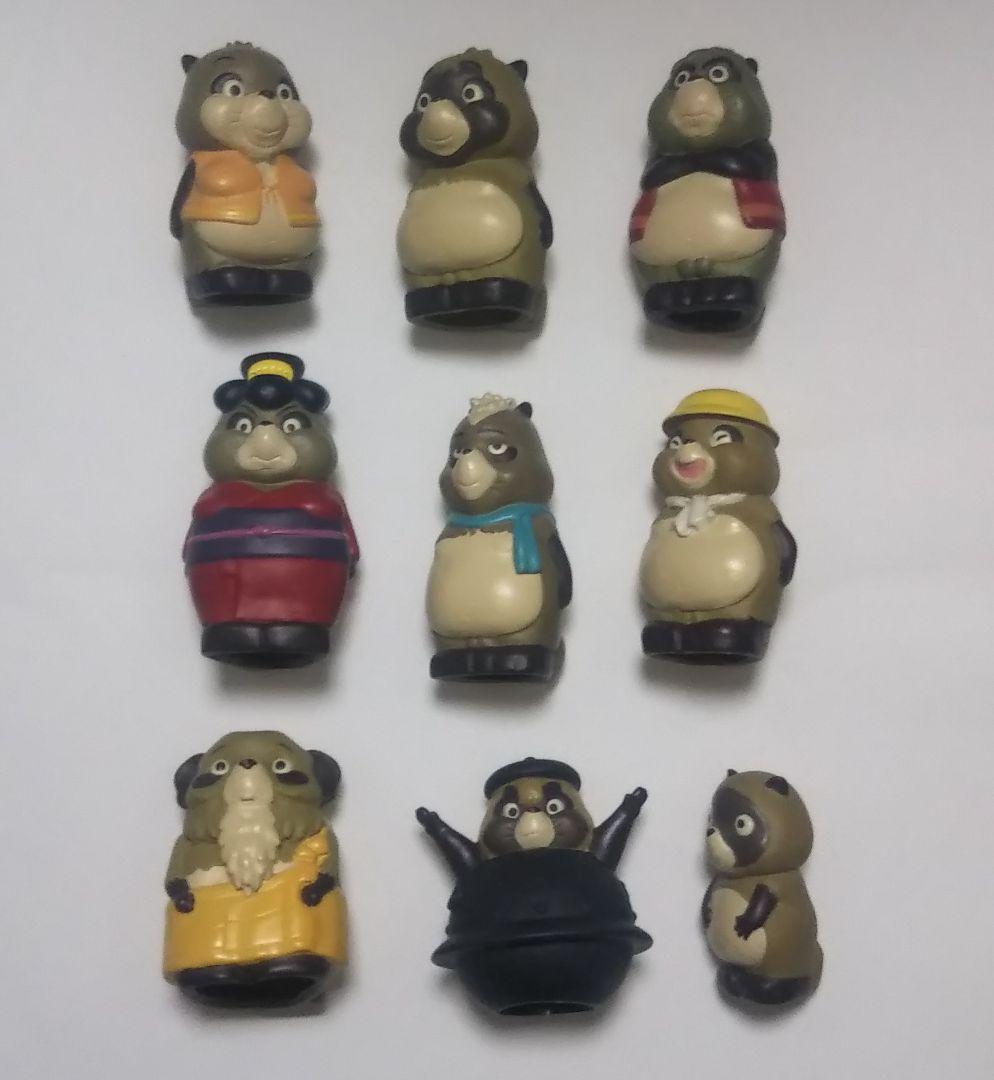 指人形 ジブリ どんぐり共和国 平成狸合戦ぽんぽこ 9種コンプ ゆびにんぎょう