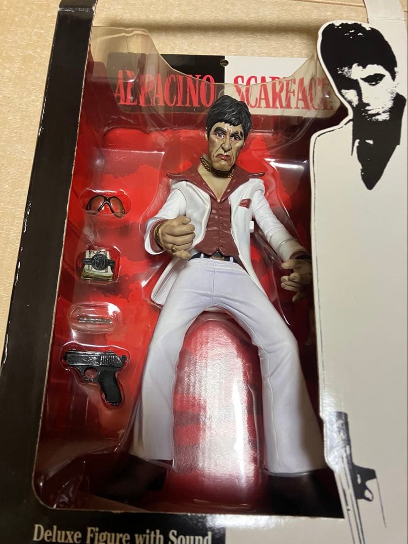 アル・パチーノ スカーフェイス トーキング フィギュア - メルカリ