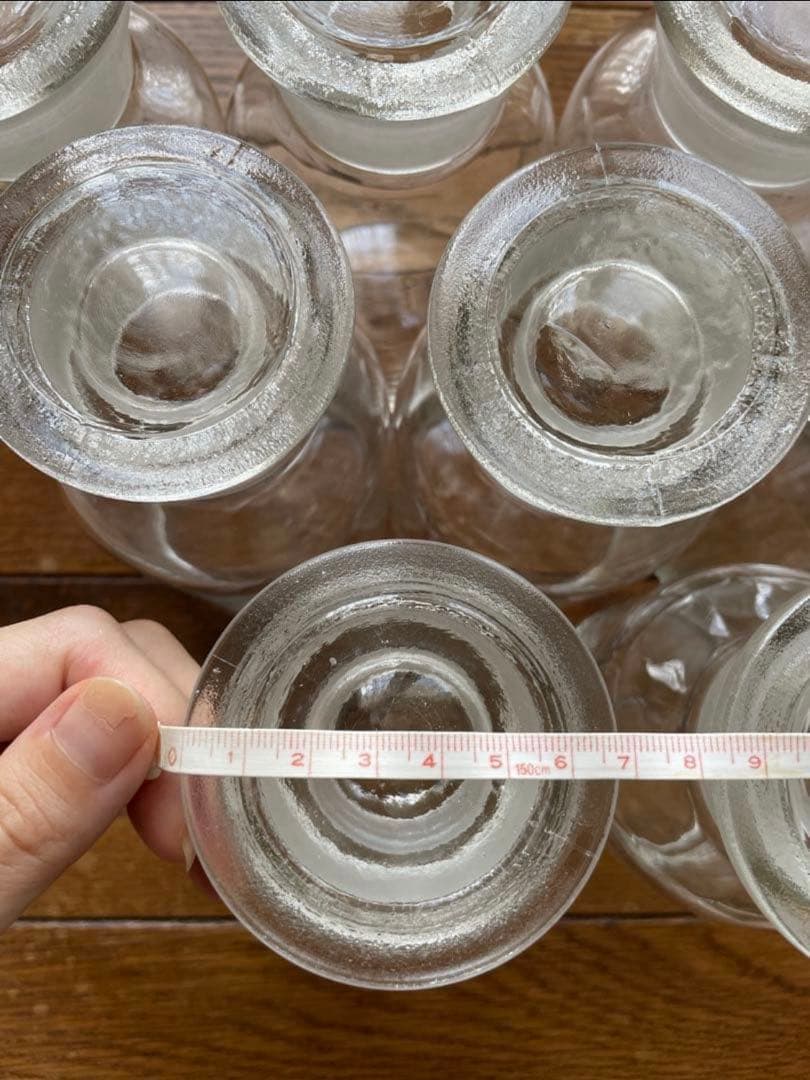 アンティークガラス瓶 薬瓶14本セット