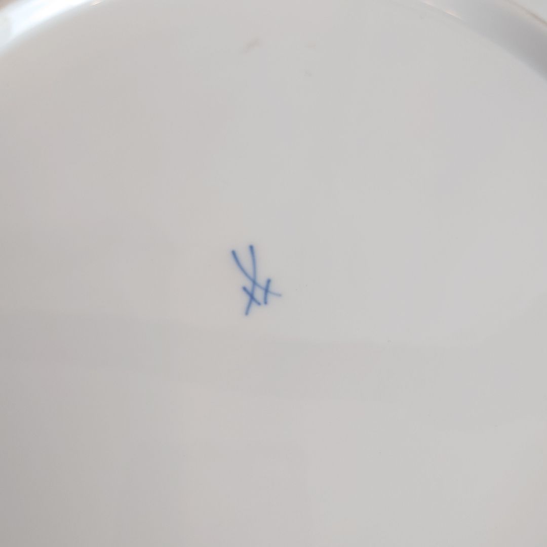 マイセン　自然主義　大皿　28cm Meissen