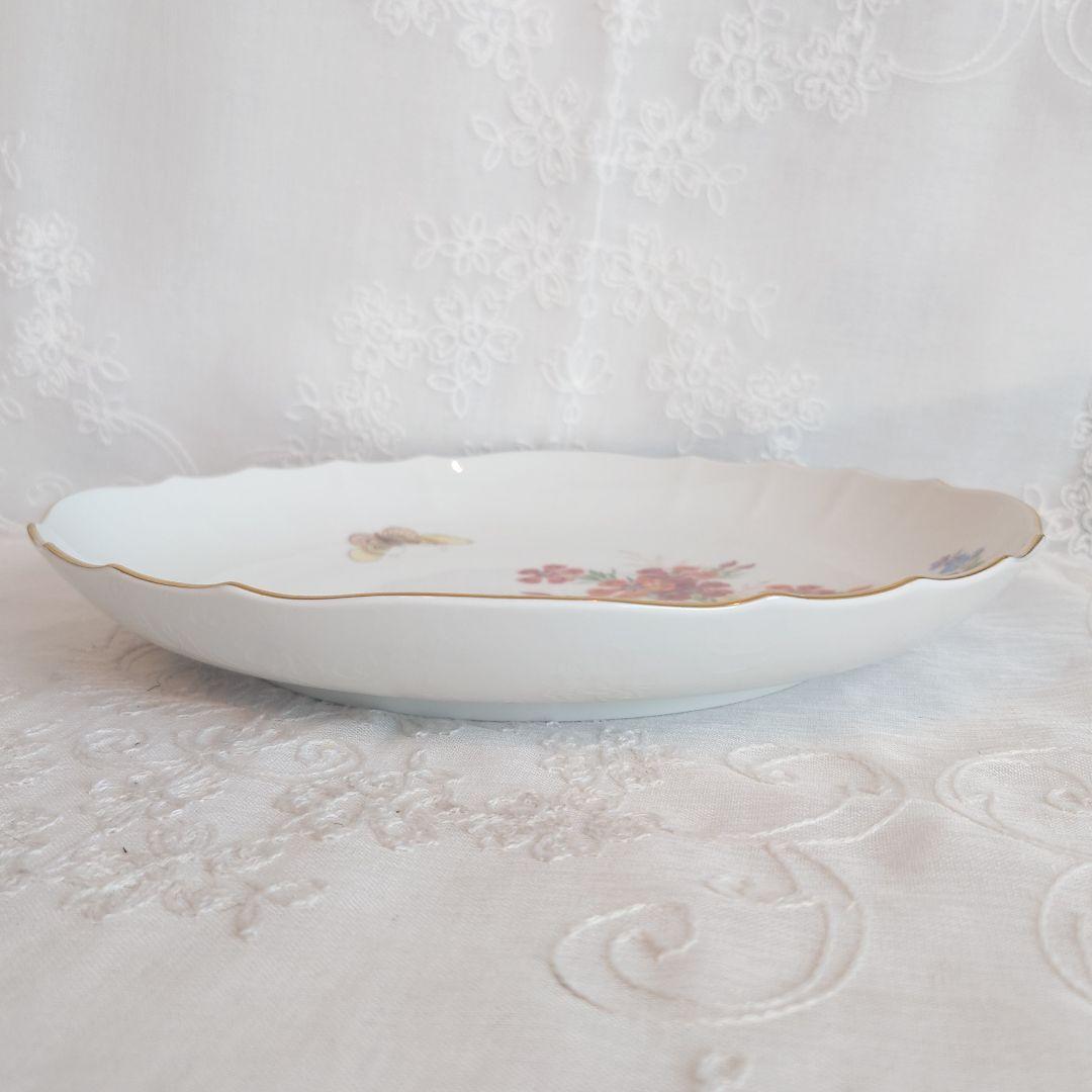 マイセン　自然主義　大皿　28cm Meissen