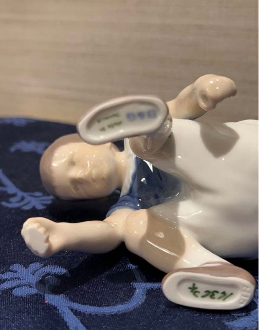 ロイヤルコペンハーゲン・フィギュリン 男の子 2点 セット