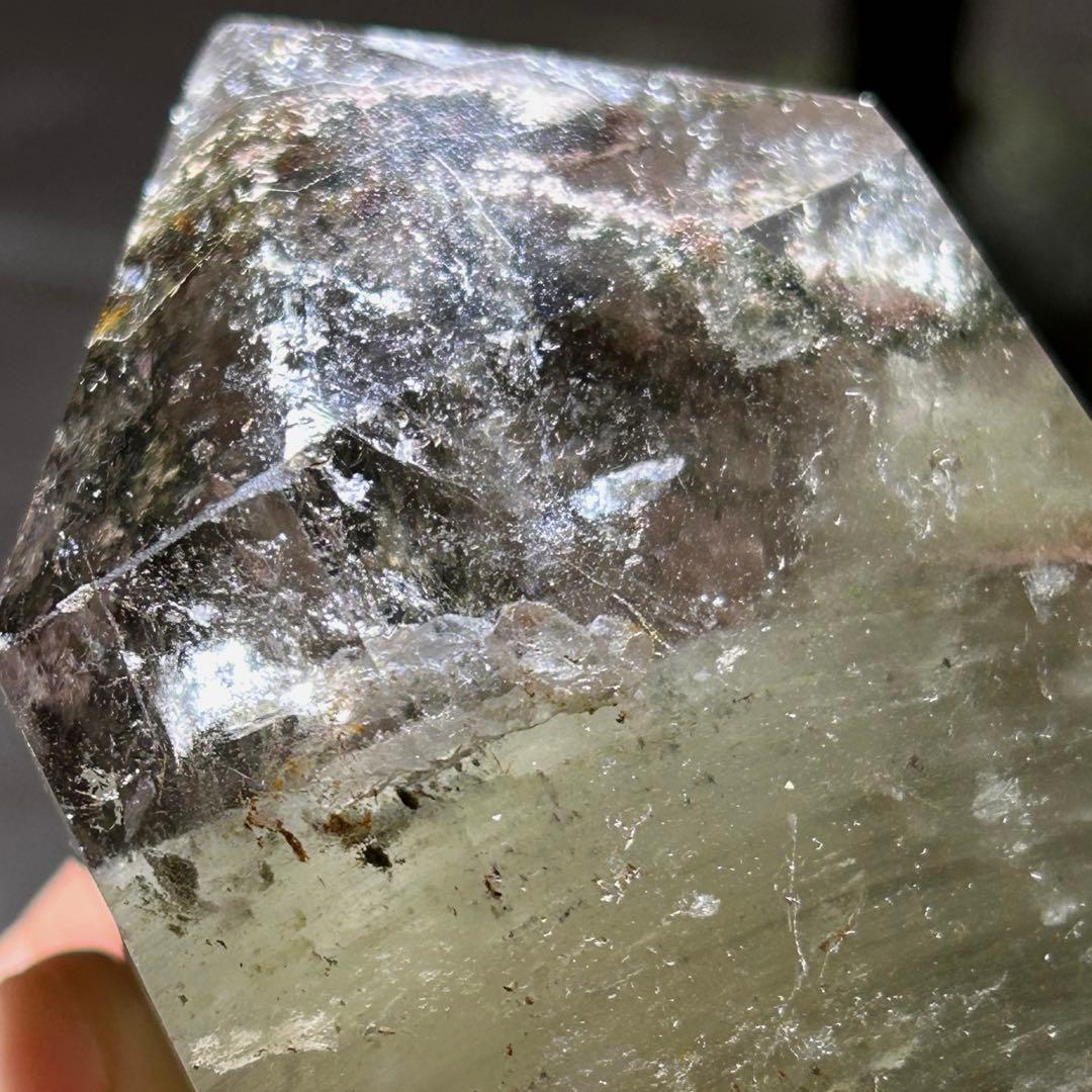 ⭐️別格高級品！帝王秘宝！ガーデンクォーツ　原石　六角柱