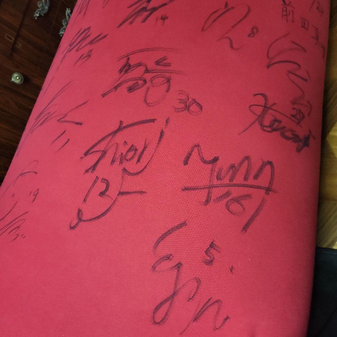 希少 浦和レッズ女子　サイン入り　ヨギボーマックスカバー　YogiboMAX 赤