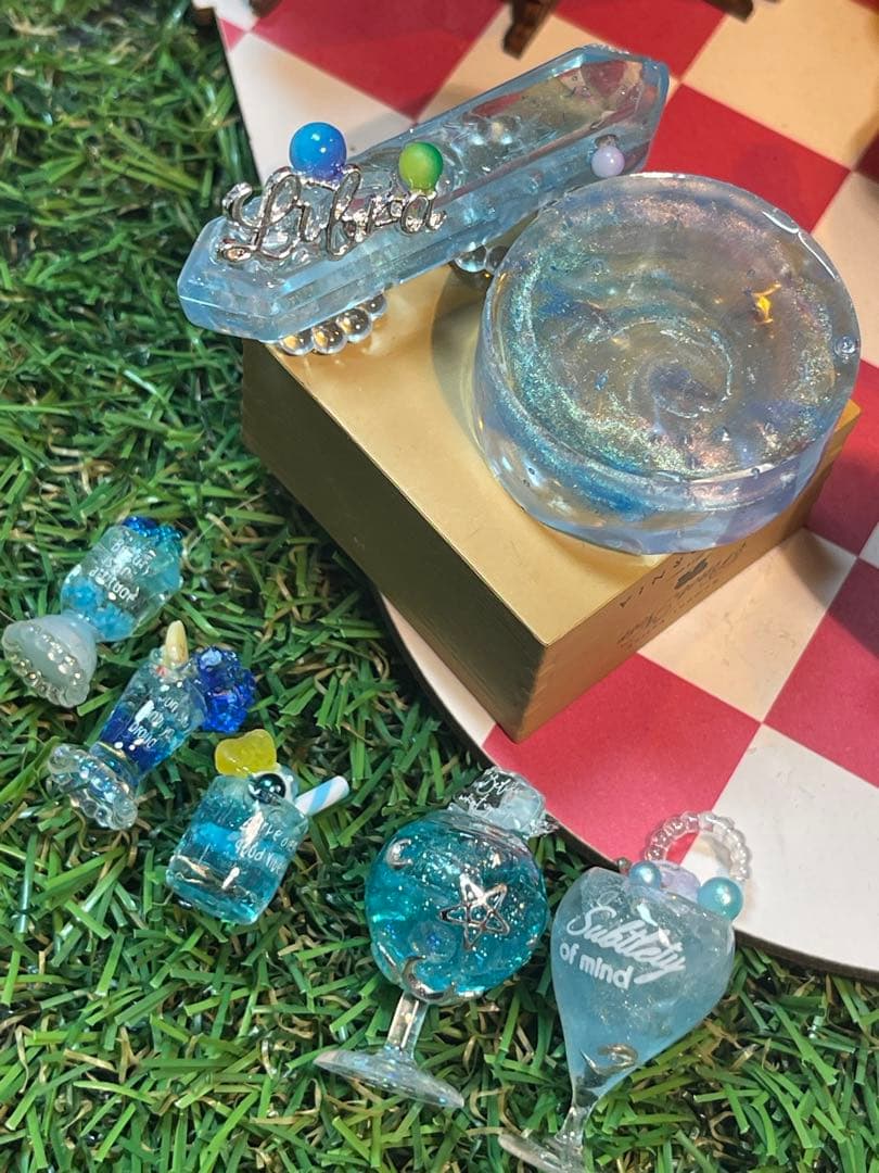 ミニチュアカクテル風氷