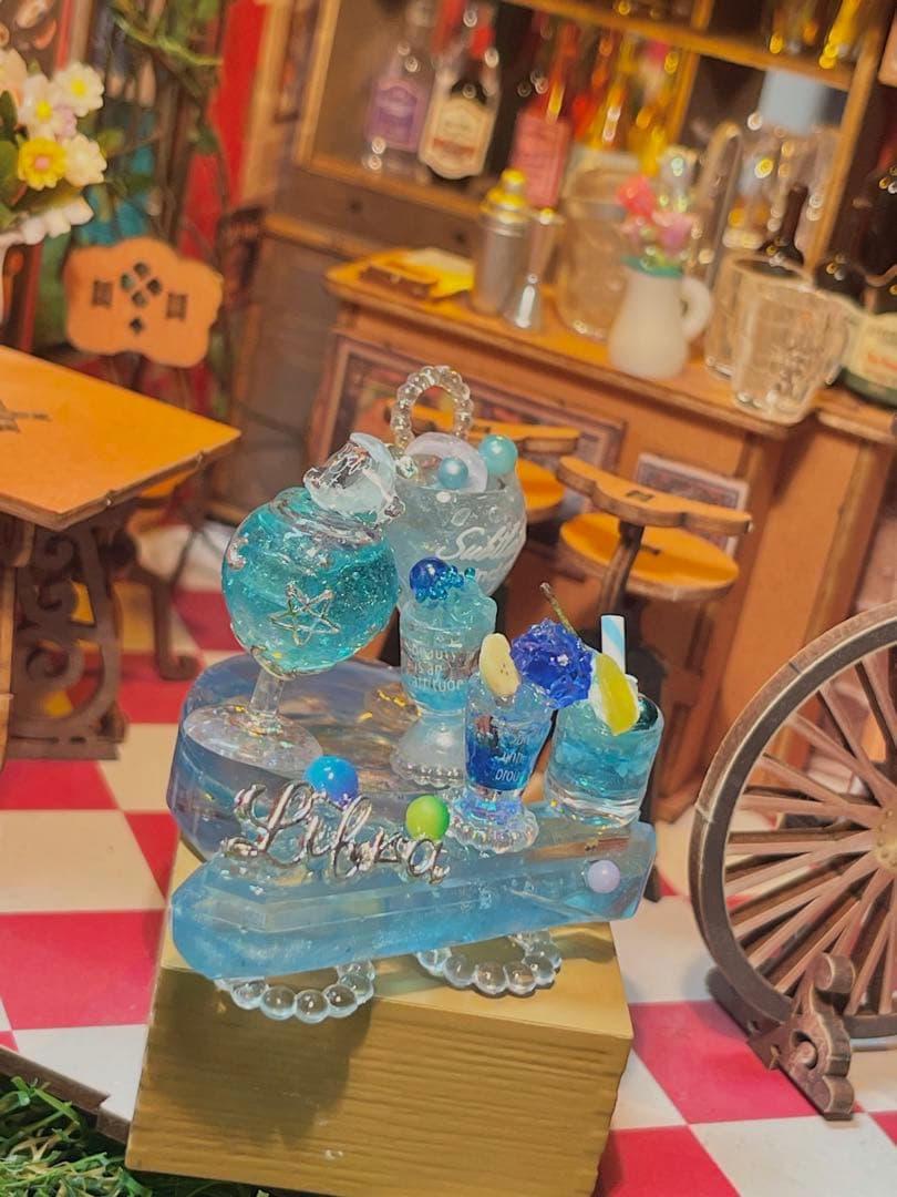 ミニチュアカクテル風氷