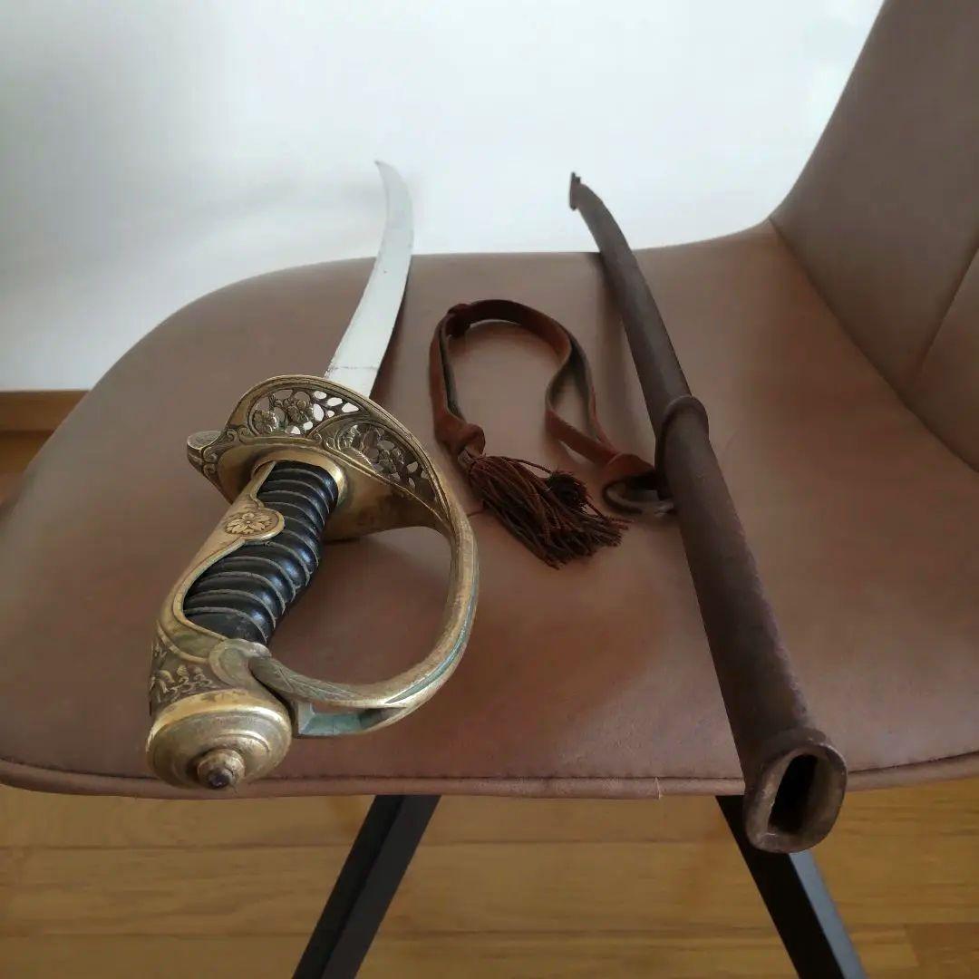 太平洋戦争当時 軍刀 サーベル 儀礼刀 指揮刀 模造刀 帝国陸軍