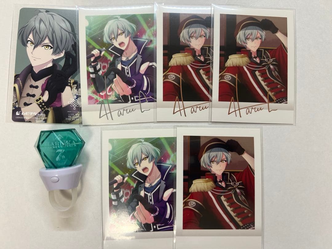 アイナナ 亥清悠 リングライト 7周年 ぱしゃこれ 箔押し 記念日