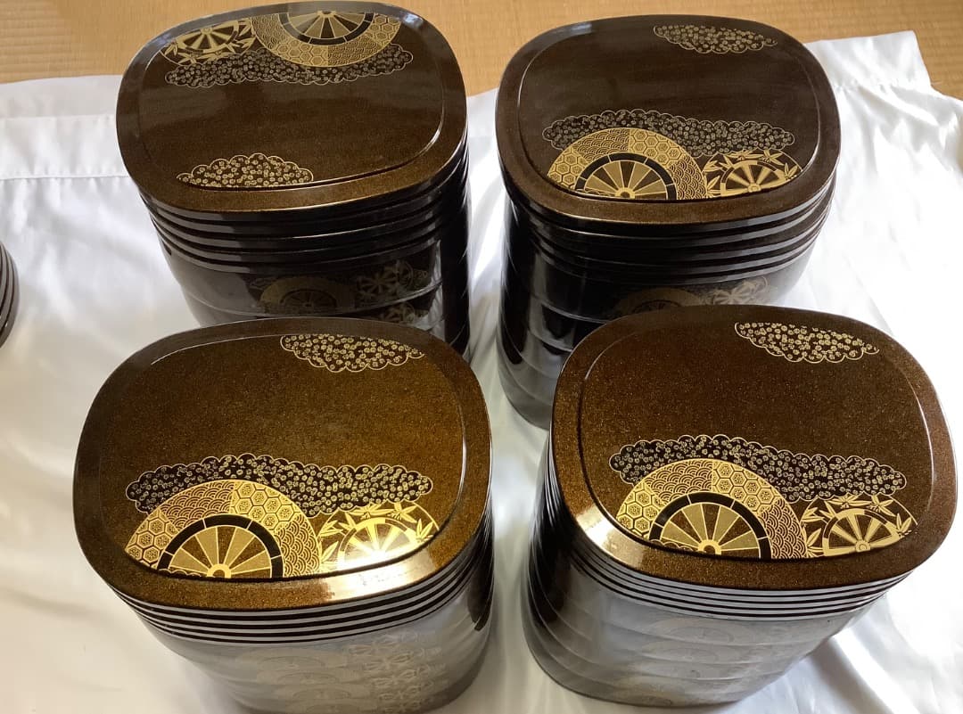 業務用‼️ 寿司桶 20セット　寿司　皿　蓋付き フタ 昭和レトロ