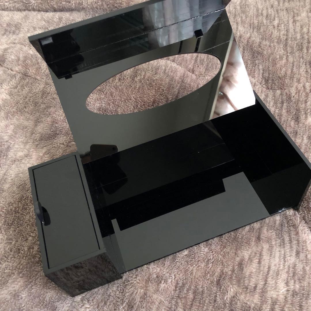 シャネル アクリル ティッシュケース 訳あり