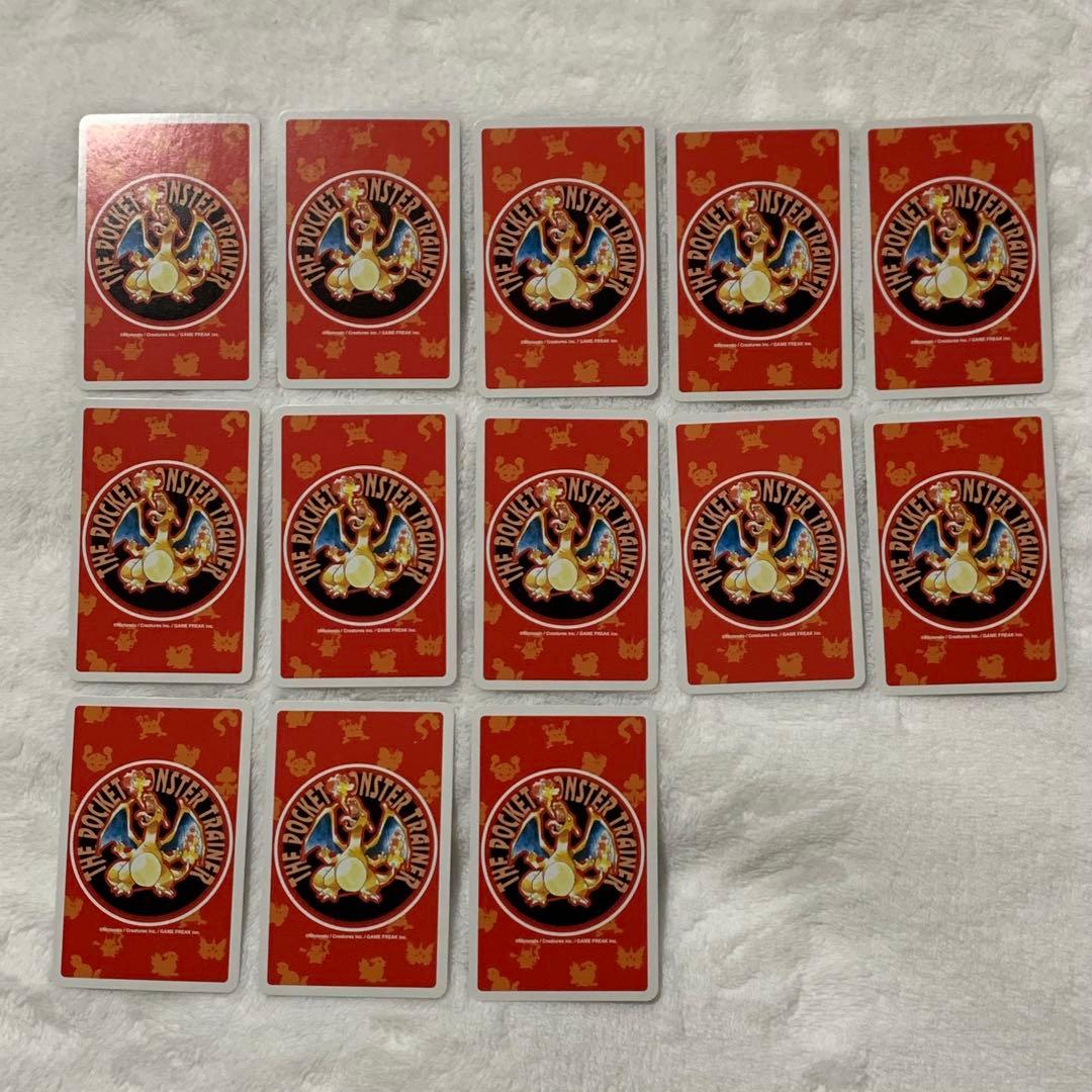 ポケットモンスター　ポケモン　トランプ　赤