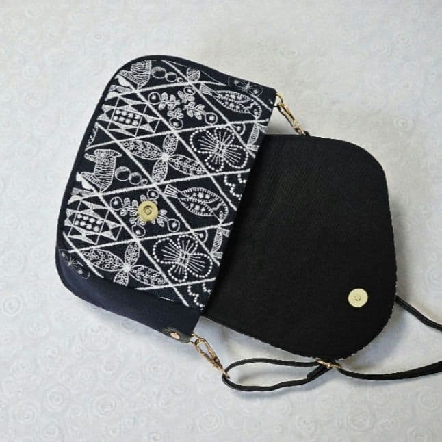 s.ポシェット ショルダーバッグ ミナペルホネン シンフォニー ハンドメイド