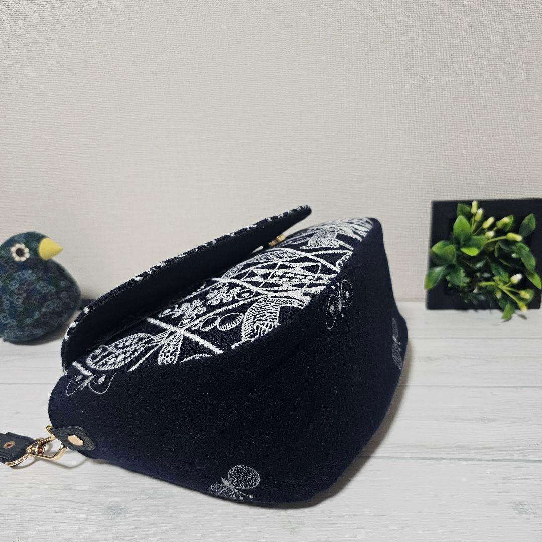 s.ポシェット ショルダーバッグ ミナペルホネン シンフォニー ハンドメイド