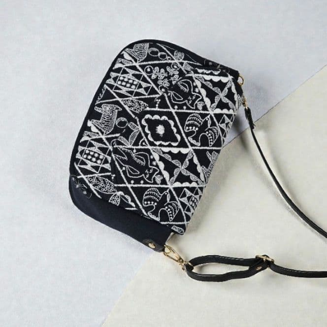 s.ポシェット ショルダーバッグ ミナペルホネン シンフォニー ハンドメイド