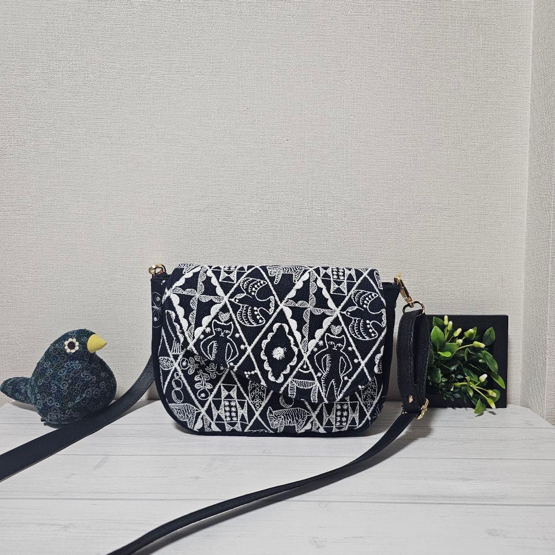 s.ポシェット ショルダーバッグ ミナペルホネン シンフォニー ハンドメイド