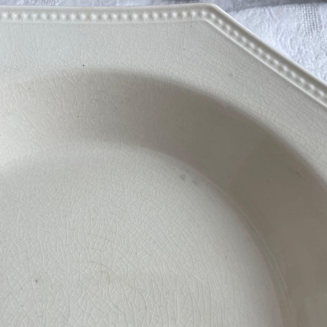 フランス アンティーク モントロー オクトゴナル深皿 B