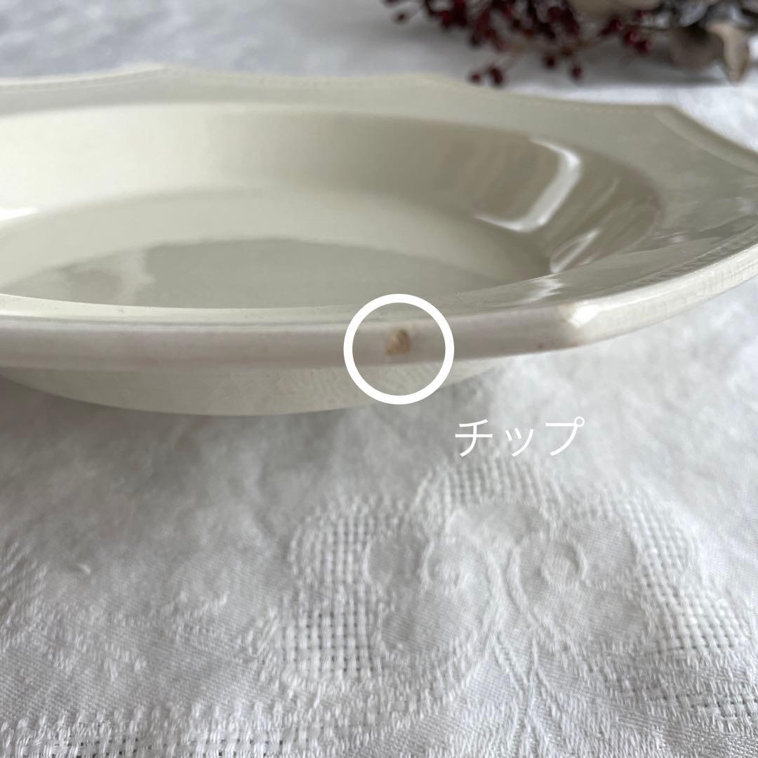 フランス アンティーク モントロー オクトゴナル深皿 B