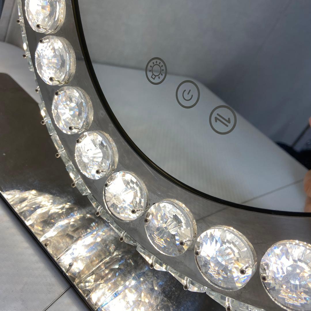 Francfranc ⭐️ブリエ ハリウッドミラー ラウンド 女優ミラー - メルカリ