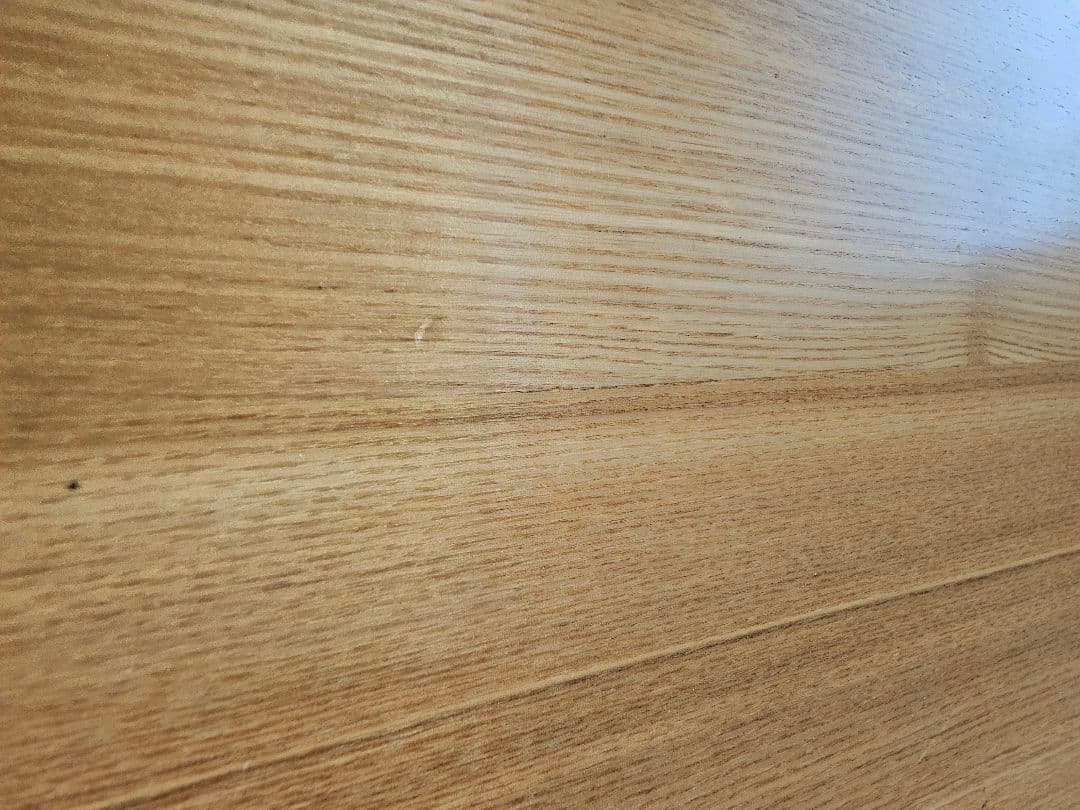 無印良品 天然木 タモ材 センターテーブル 引き出し付き