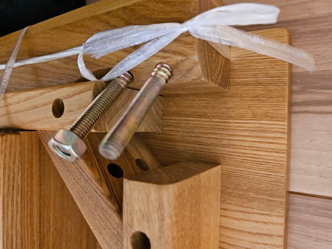 無印良品 天然木 タモ材 センターテーブル 引き出し付き