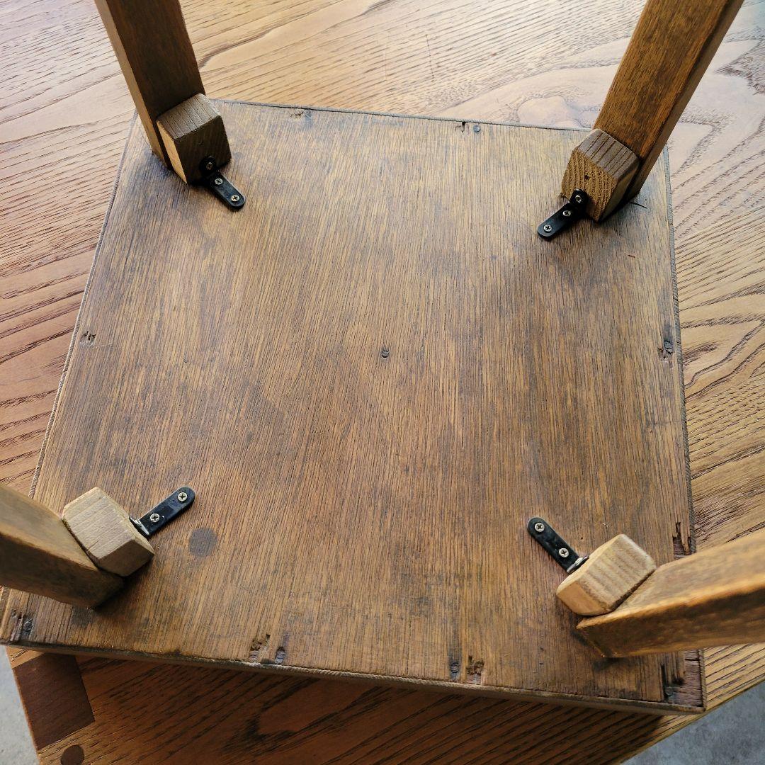 フランスアンティーク　花台　リペア品 店舗什器 ディスプレイ 古材 古木 木製