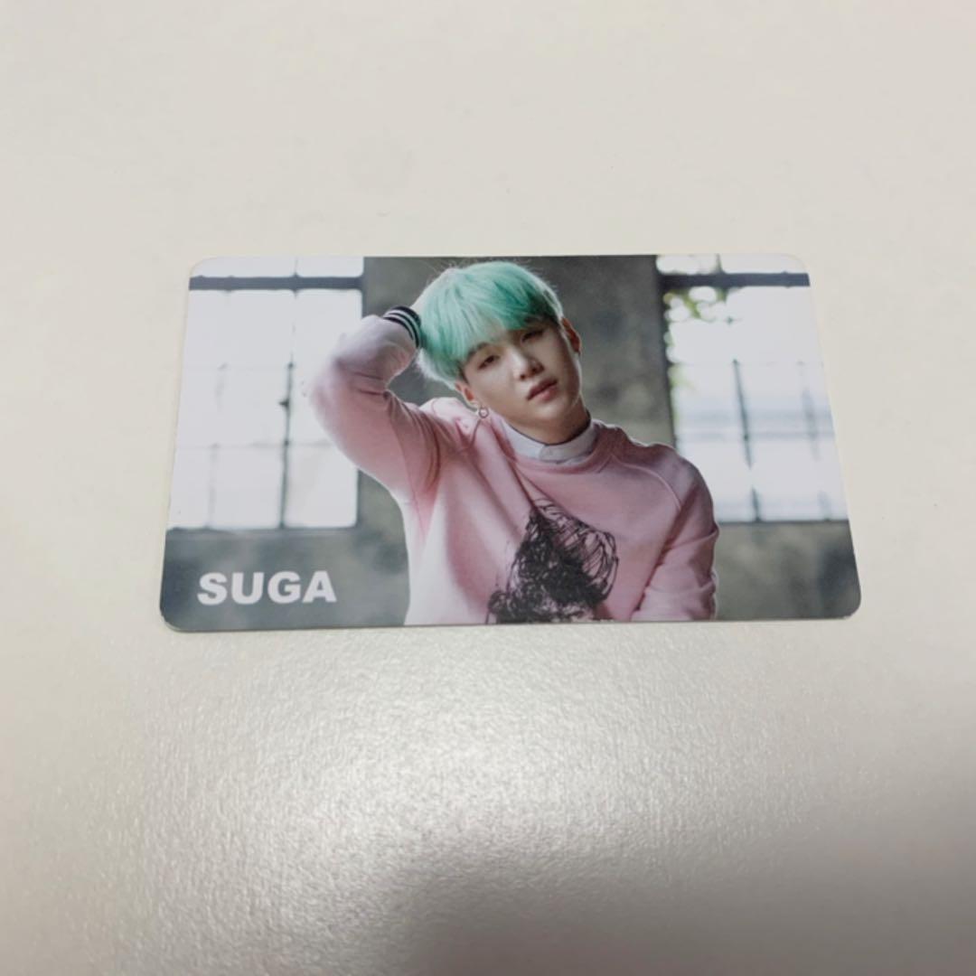 BTS ユンギ RUN リリイベ 手渡しトレカ フォトカード SUGA