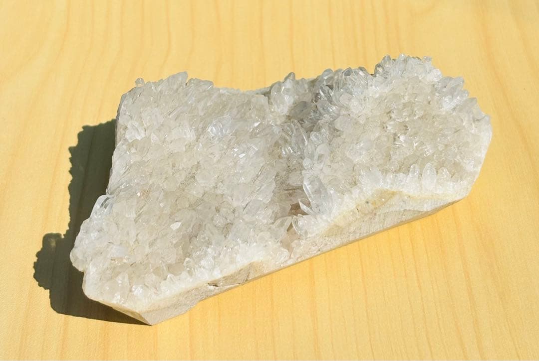 ヒマラヤ水晶478gクラスター　置物　クリスタルオブジェ　原石　浄化