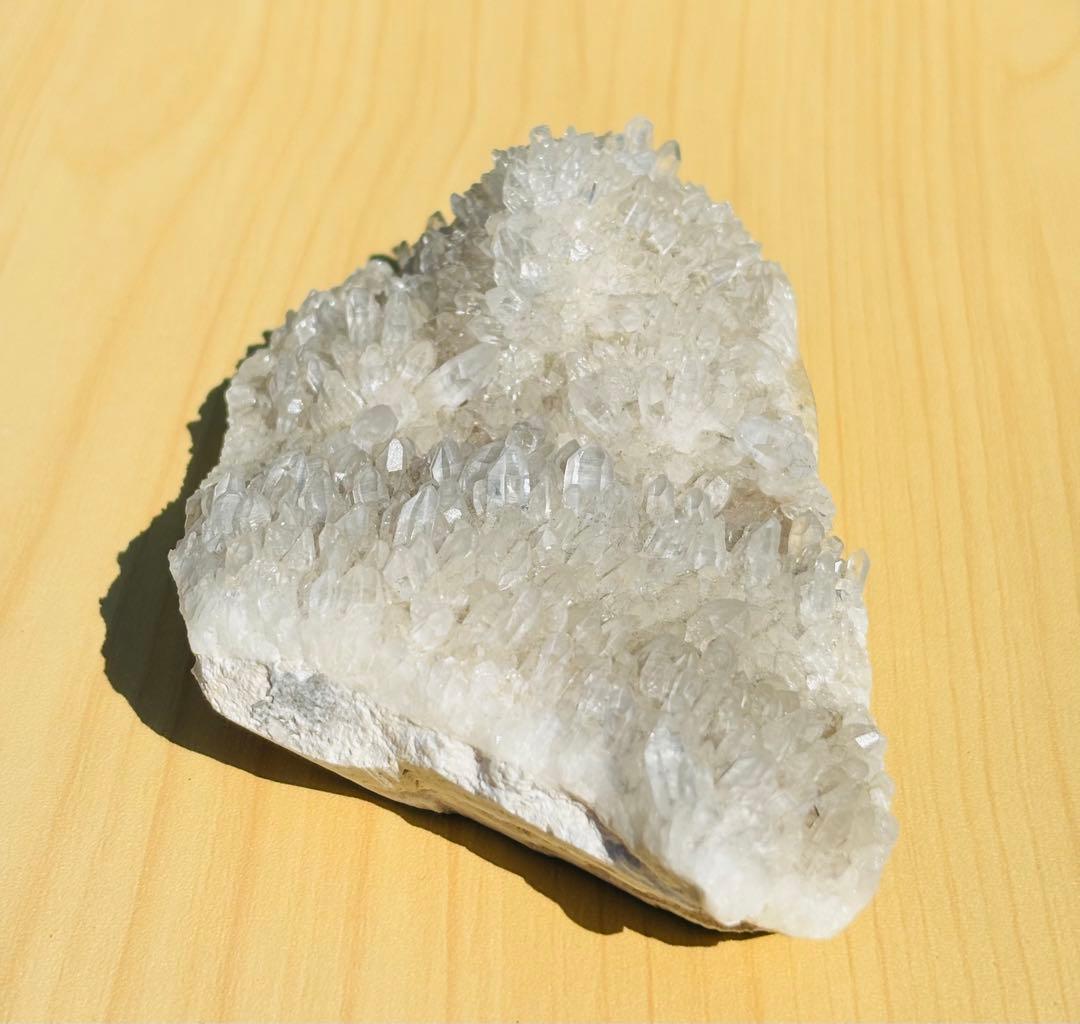 ヒマラヤ水晶478gクラスター　置物　クリスタルオブジェ　原石　浄化