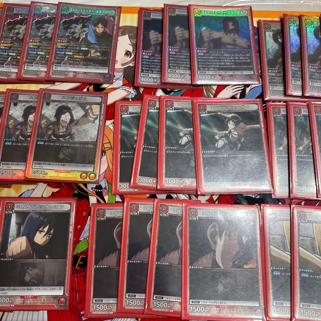 ユニオンアリーナ進撃の巨人デッキ8エレン