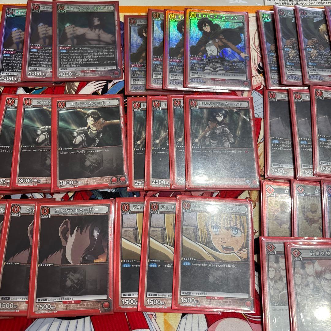 ユニオンアリーナ進撃の巨人デッキ8エレン