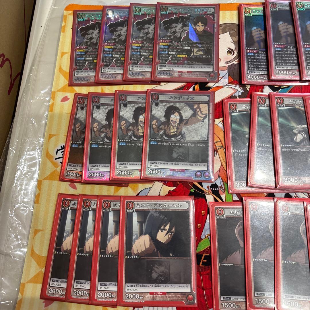 ユニオンアリーナ進撃の巨人デッキ8エレン