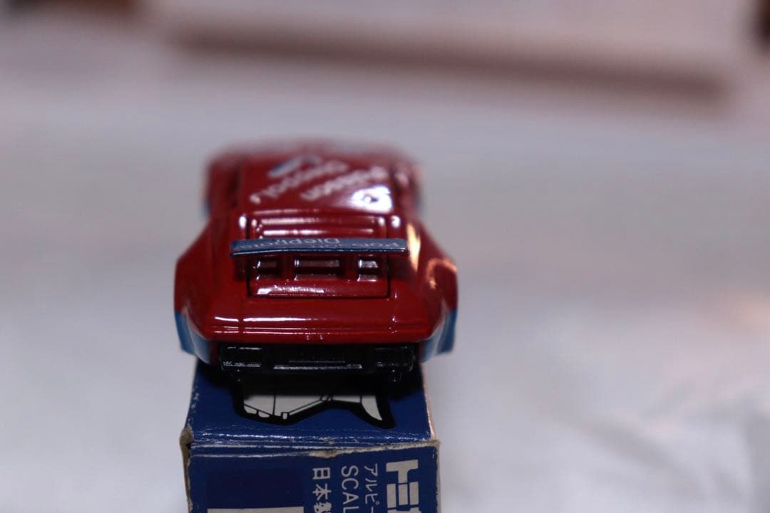 日本製 トミカ 外国車シリーズ アルピーヌ ルヌー A310 レーシングF62