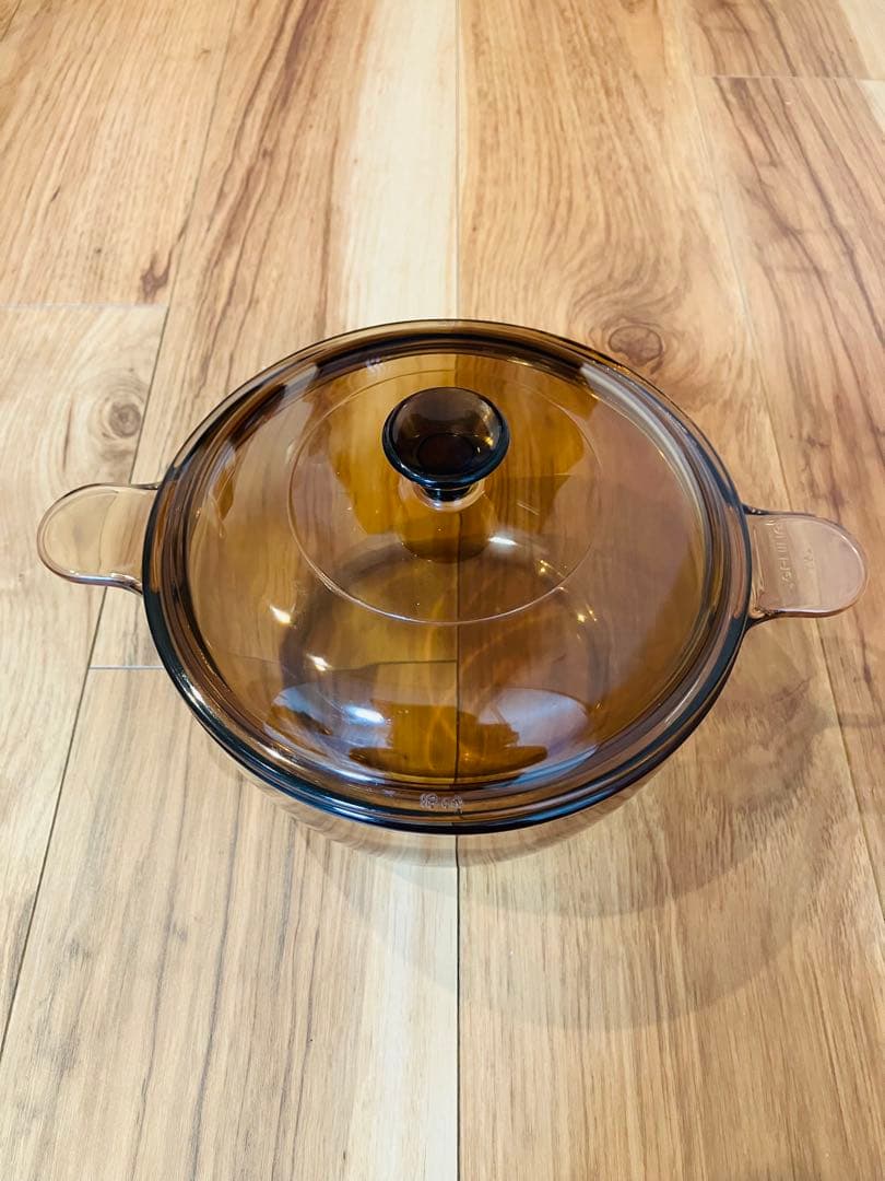 コーニング ビジョン ガラス鍋 2点セット 18cm両手鍋 12cm片手鍋