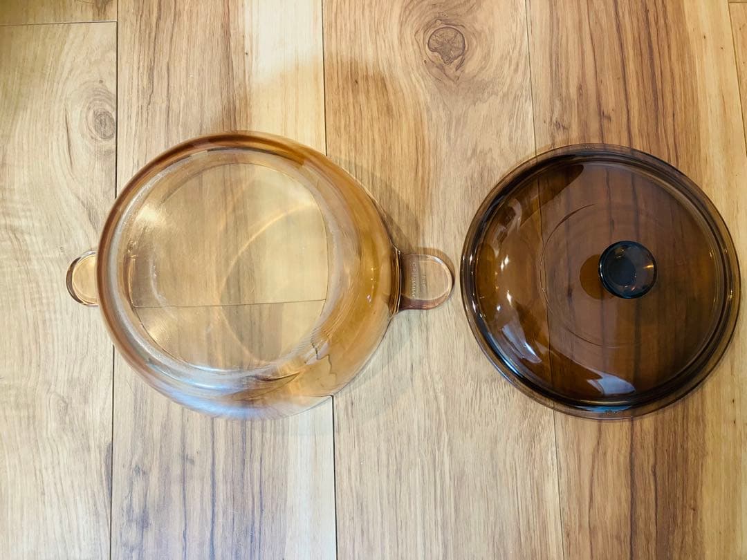 コーニング ビジョン ガラス鍋 2点セット 18cm両手鍋 12cm片手鍋