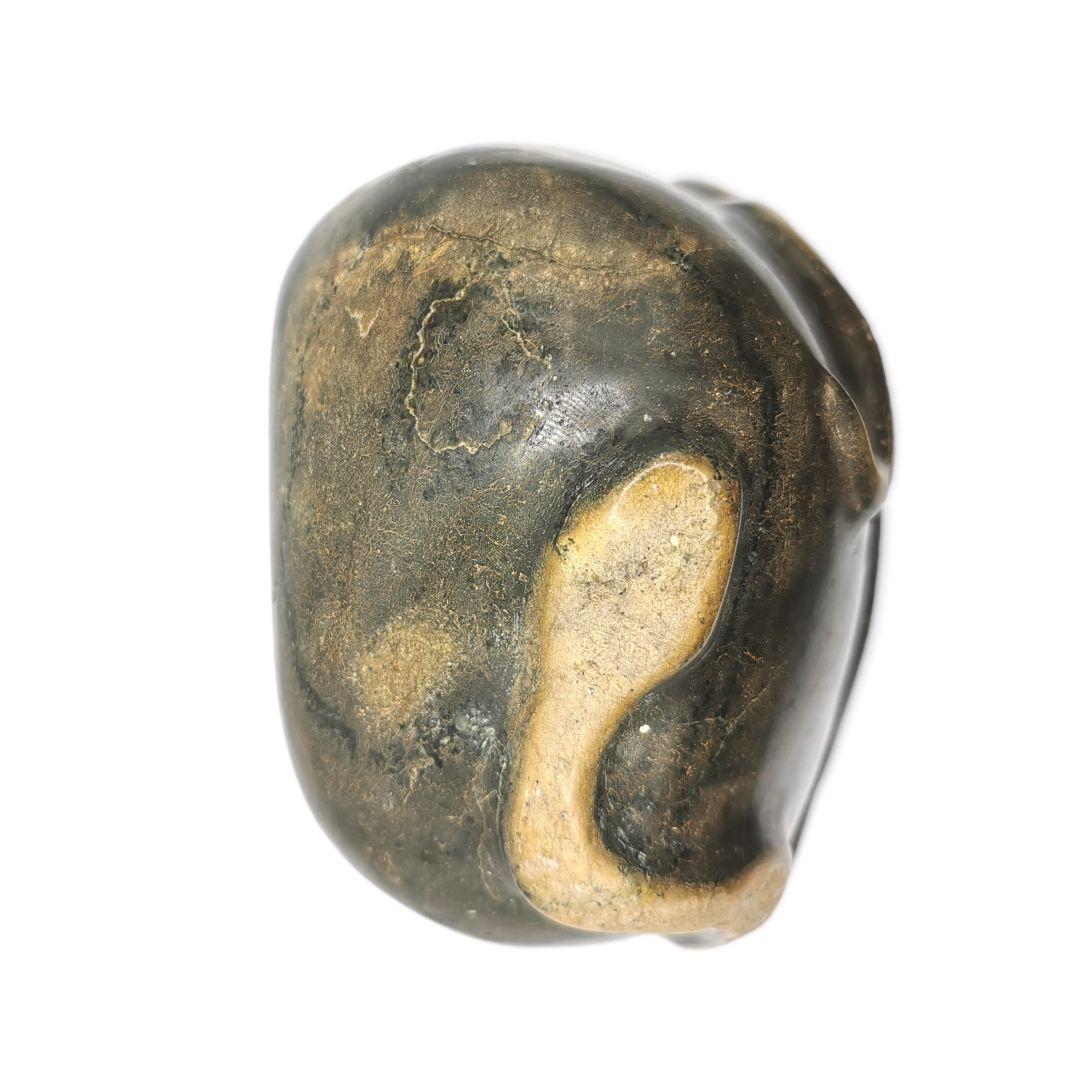 蛇石　置き飾り石　サーペンティン　蛇紋岩　蛇紋石　6.6kg 　巳年　盆石