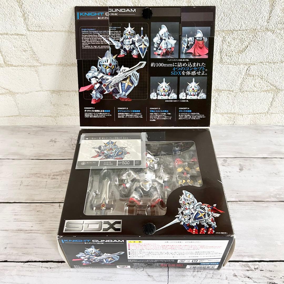 【美品/一部パーツ欠品】SDX騎士ガンダム【烈伝版】 フィギュア GUNDAM